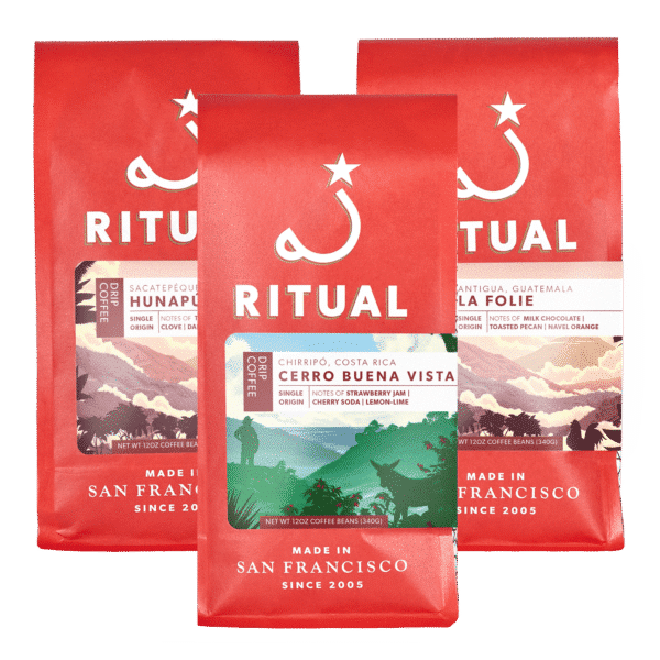 Three Bags of coffee