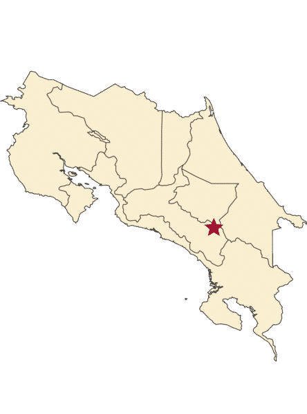 costa rica map