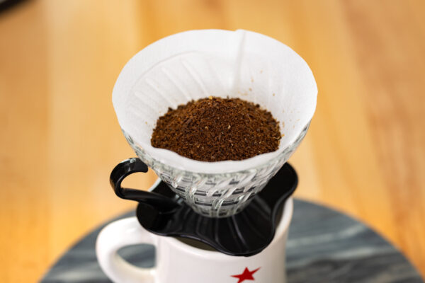 fresh ground coffee
