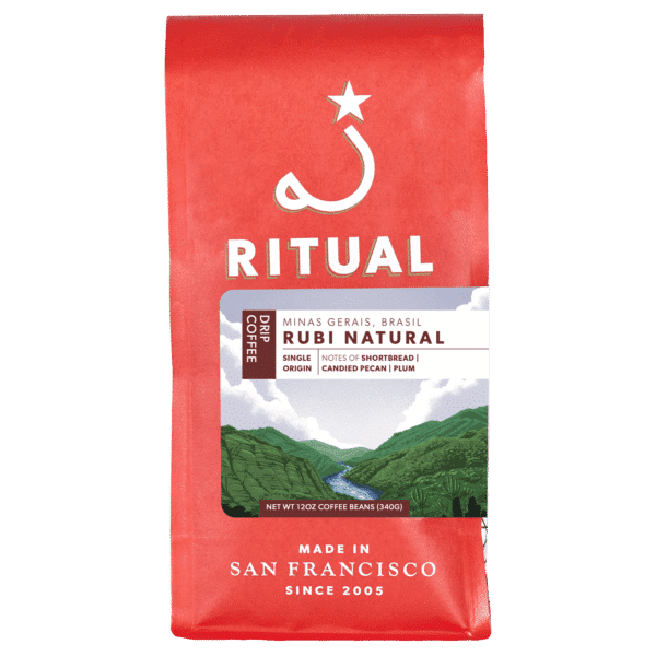 Ritual 12oz coffee bag of Rubi Natural