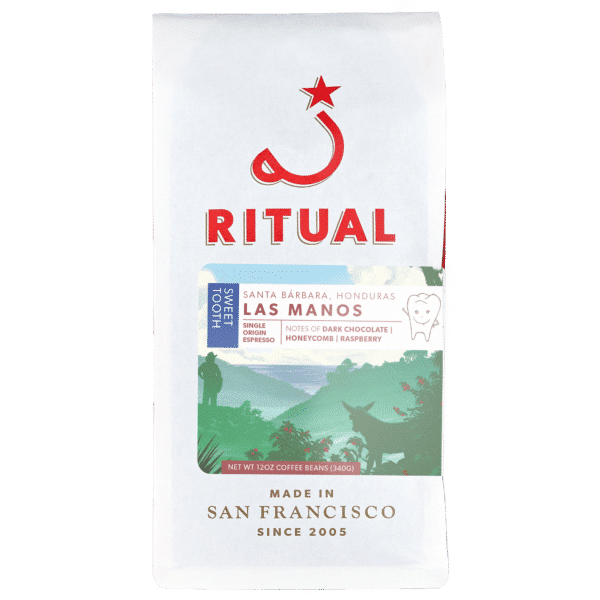 12oz bag of Sweet Tooth Las Manos