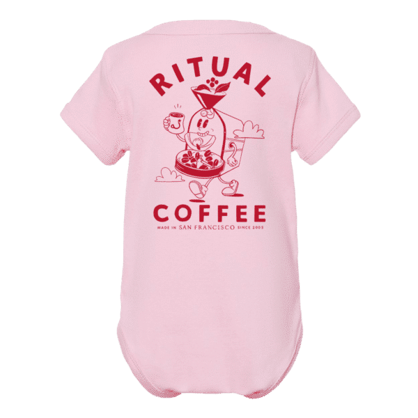 Back of pink onesie