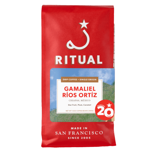 12oz bag of Gamaliel R&iacute;os Ort&iacute;z drip coffee