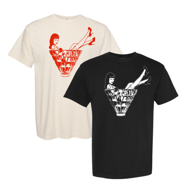 V60 pin up shirts in ivory and black
