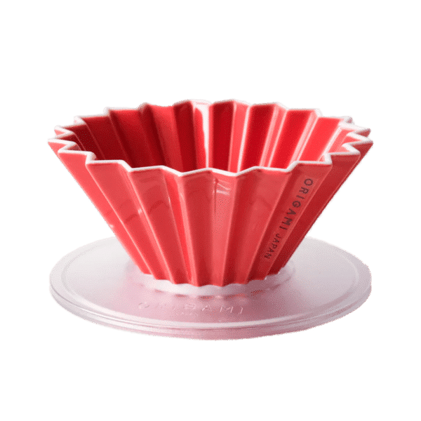 origami dripper with holder