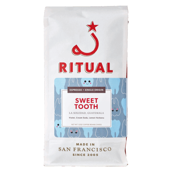 12oz coffee bag of Sweet Tooth La Soledad