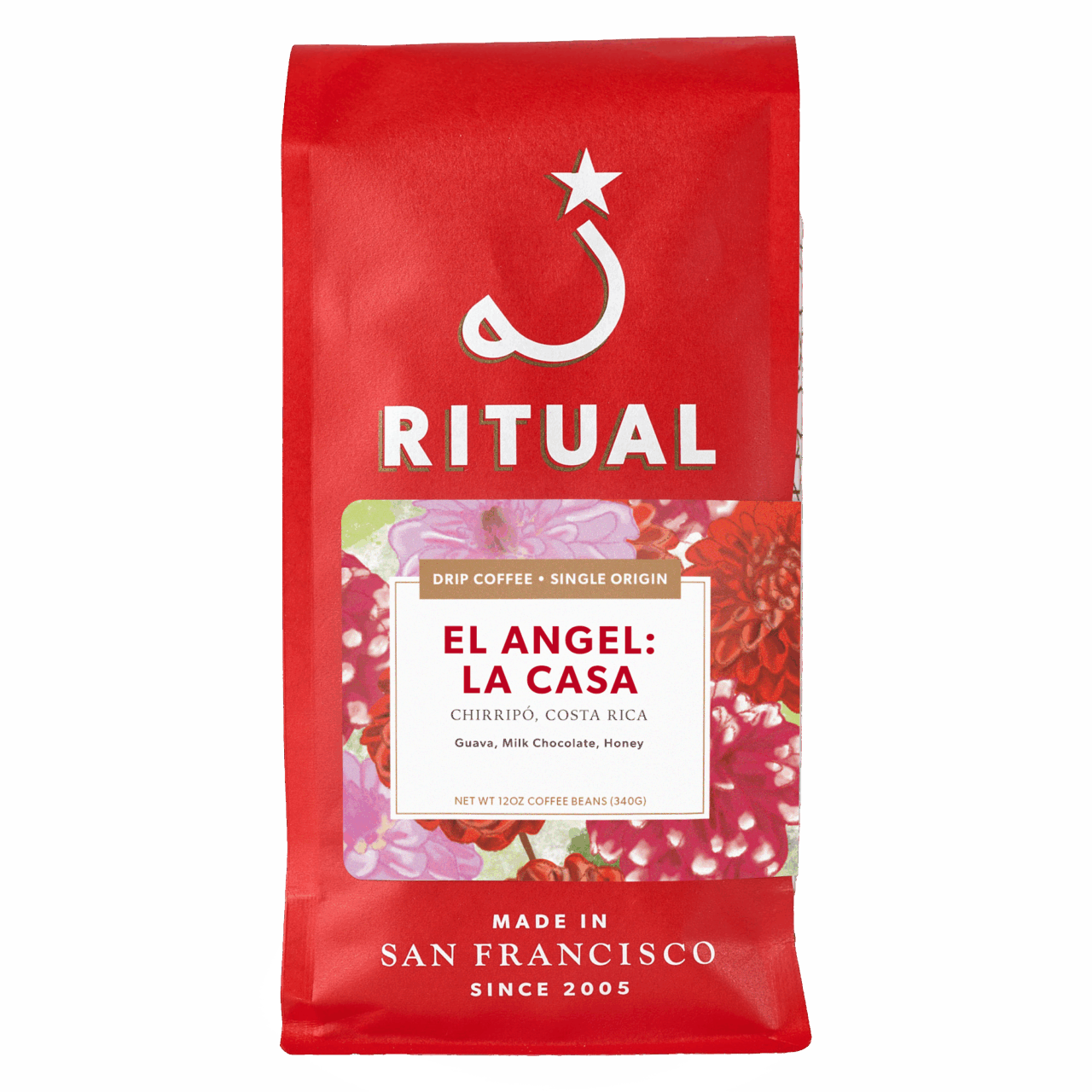 12oz bag of El Angel: La Casa drip coffee