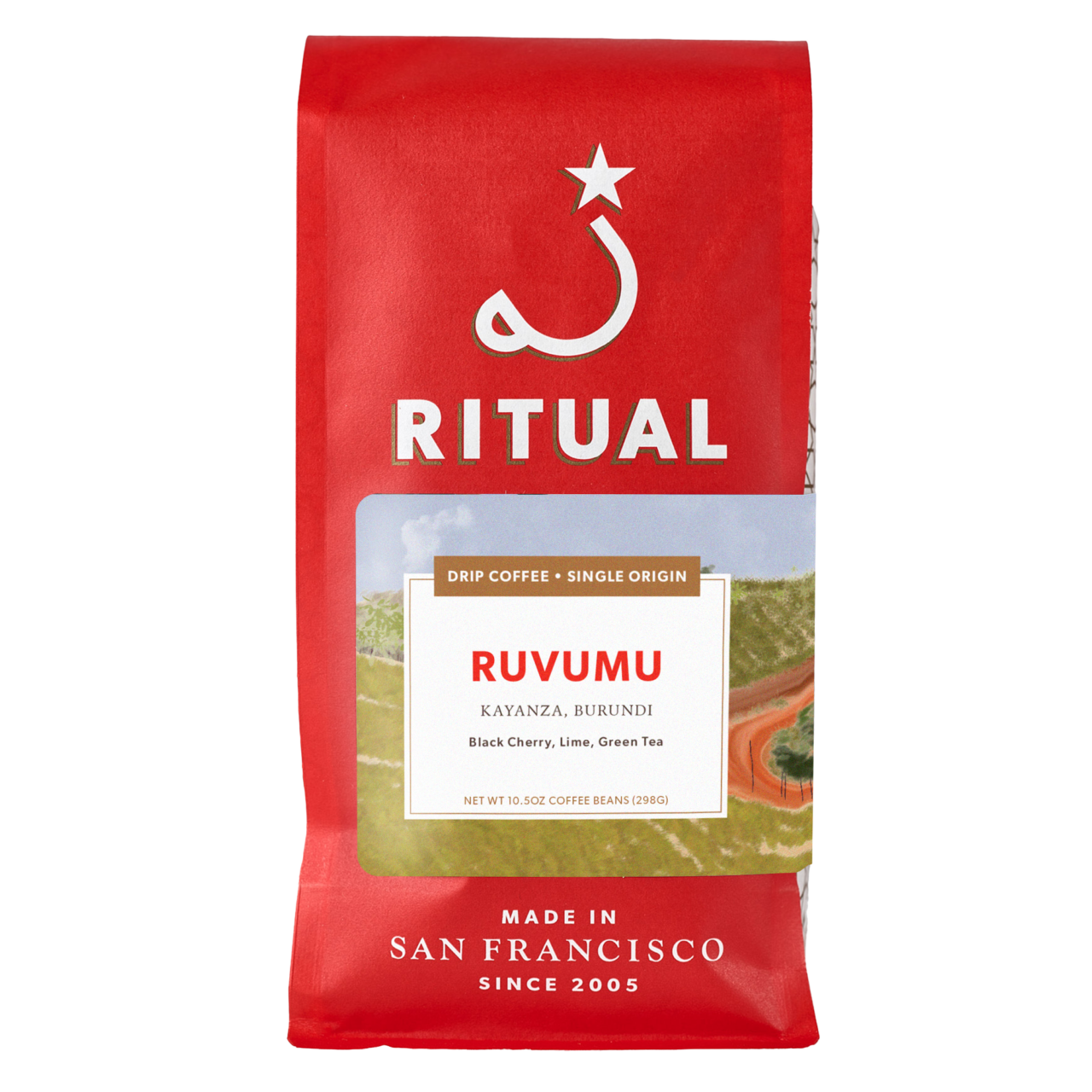 10.5oz bag of Ruvumu, Burundi drip coffee