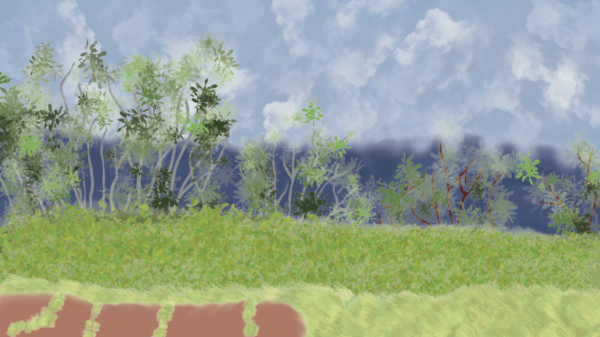 Illustration ofTono Hern&aacute;ndez's coffee farm