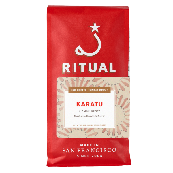 10.5oz bag of Karatu, Kenya drip coffee